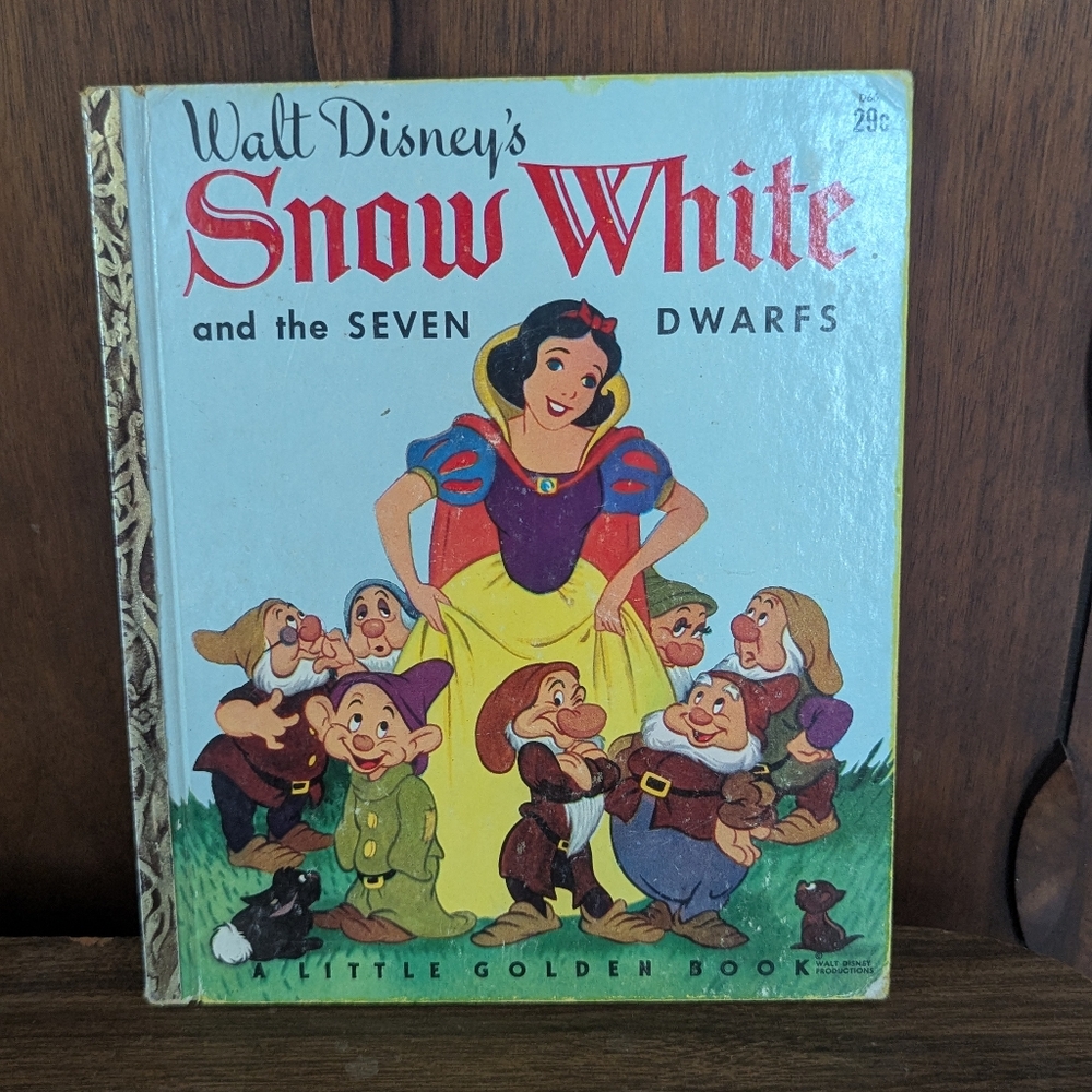 Vintage Snow White Little Golden Book